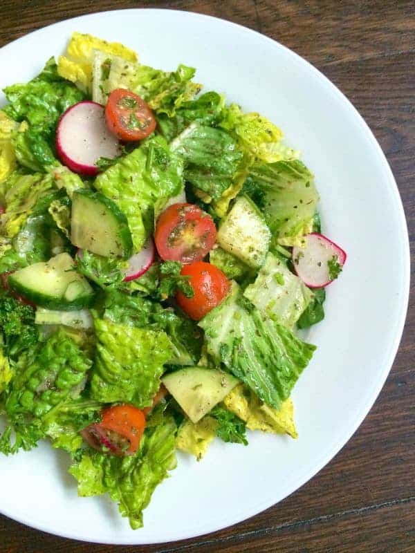 Lebanese Salad - The Lemon Bowl