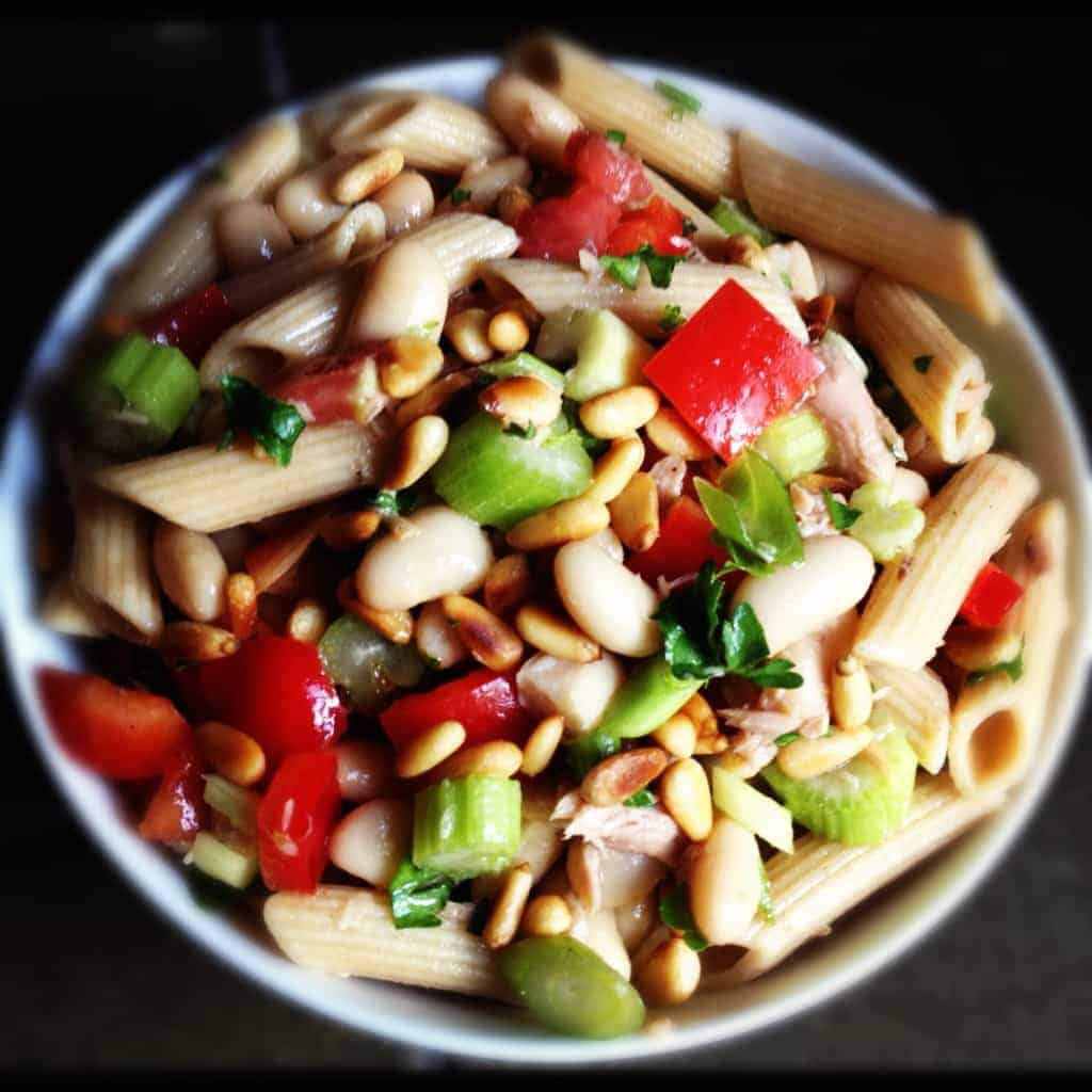 Pasta Salad with Tuna and Beans