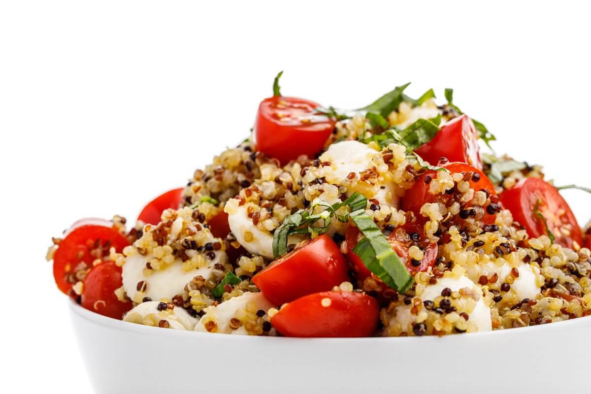 Caprese Quinoa Salad