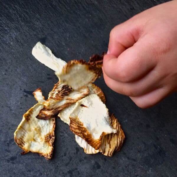 Toddler Turnip Chips - The Lemon Bowl