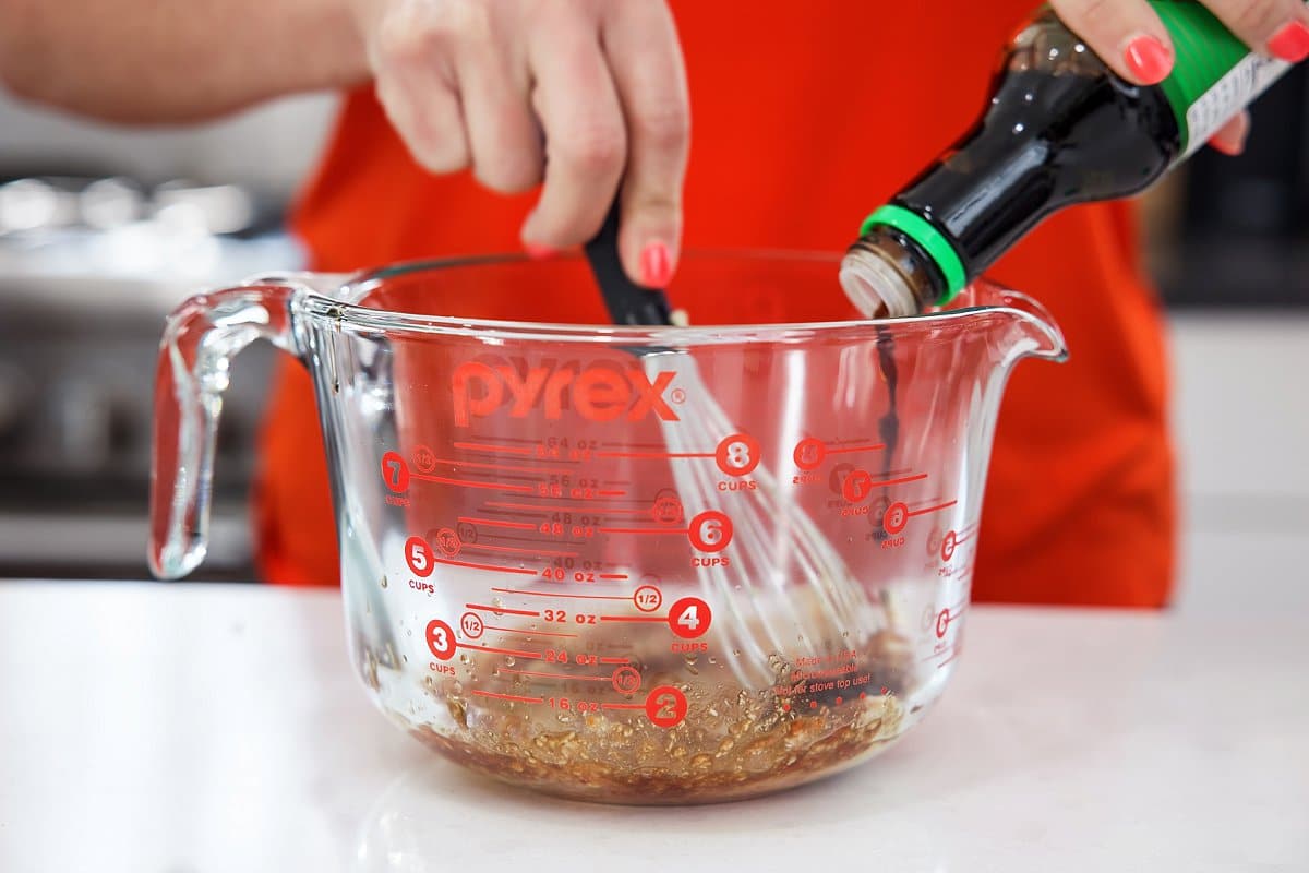 making chicken marinade