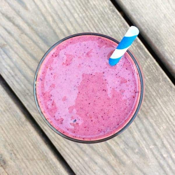 Blueberry Mango Lime Smoothie