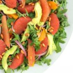 Arugula Citrus Salad with Avocado and Toasted Pine Nuts - The Lemon Bowl