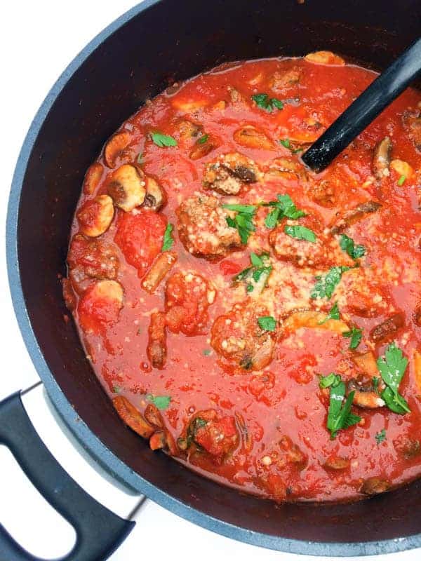 Italian Meatballs with Sunday Gravy