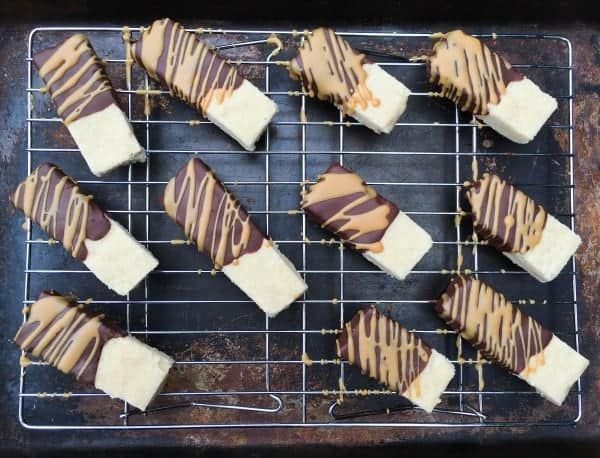 Chocolate PB Short Bread