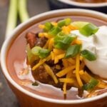 Bison Chili - A hearty, protein-packed chili soup recipe