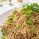 Asian Citrus Slow Cooker Shredded Chicken