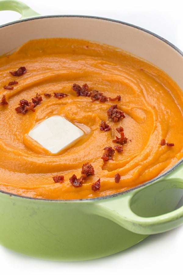 Honey Chipotle Mashed Sweet Potatoes