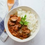 Slow Cooker Coconut Curried Eggplant