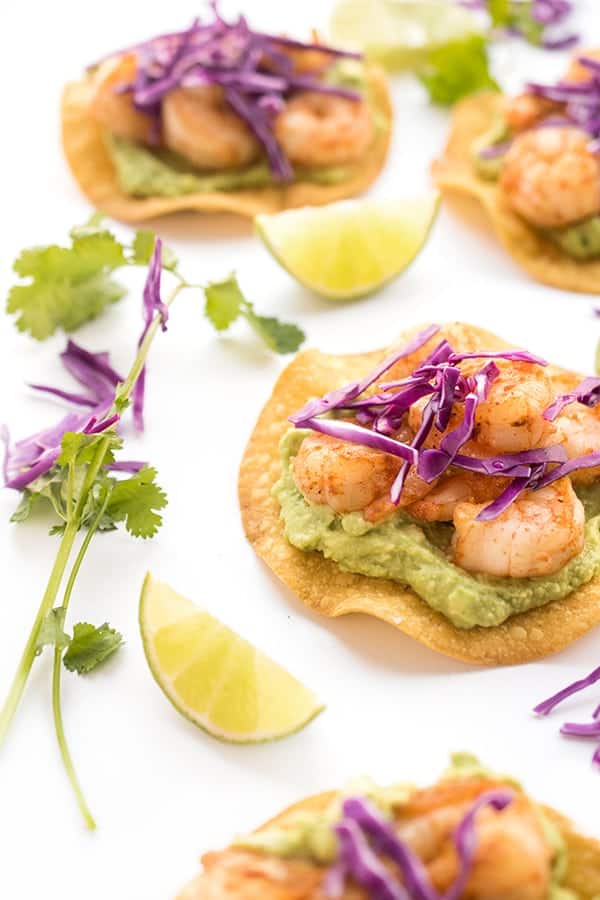 Shrimp Tostadas