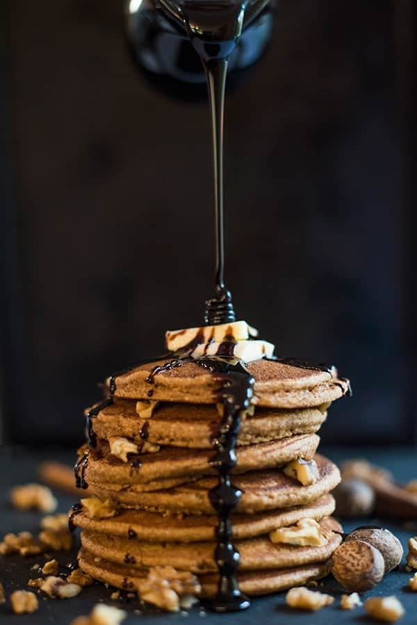 Gingerbread Buckwheat Pancakes