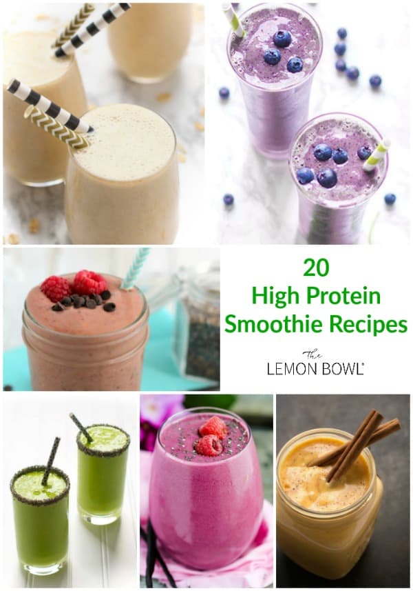 20 High Protein Smoothie Recipes