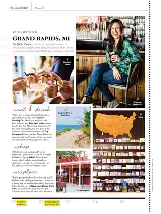 Liz Della Croce Featured in GoodHousekeeping Magazine June 2019