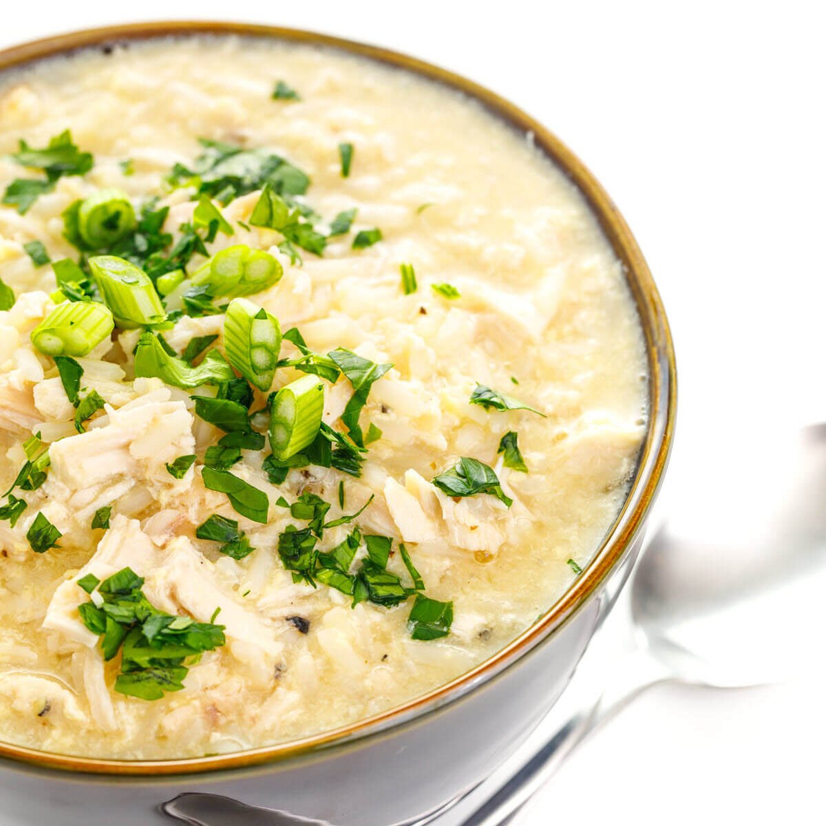 Greek Lemon Chicken Soup (Avgolemono)
