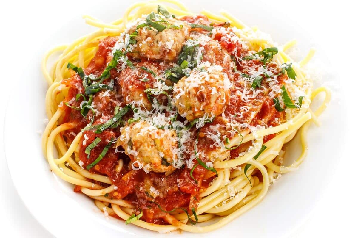 Baked Turkey Zucchini Meatballs