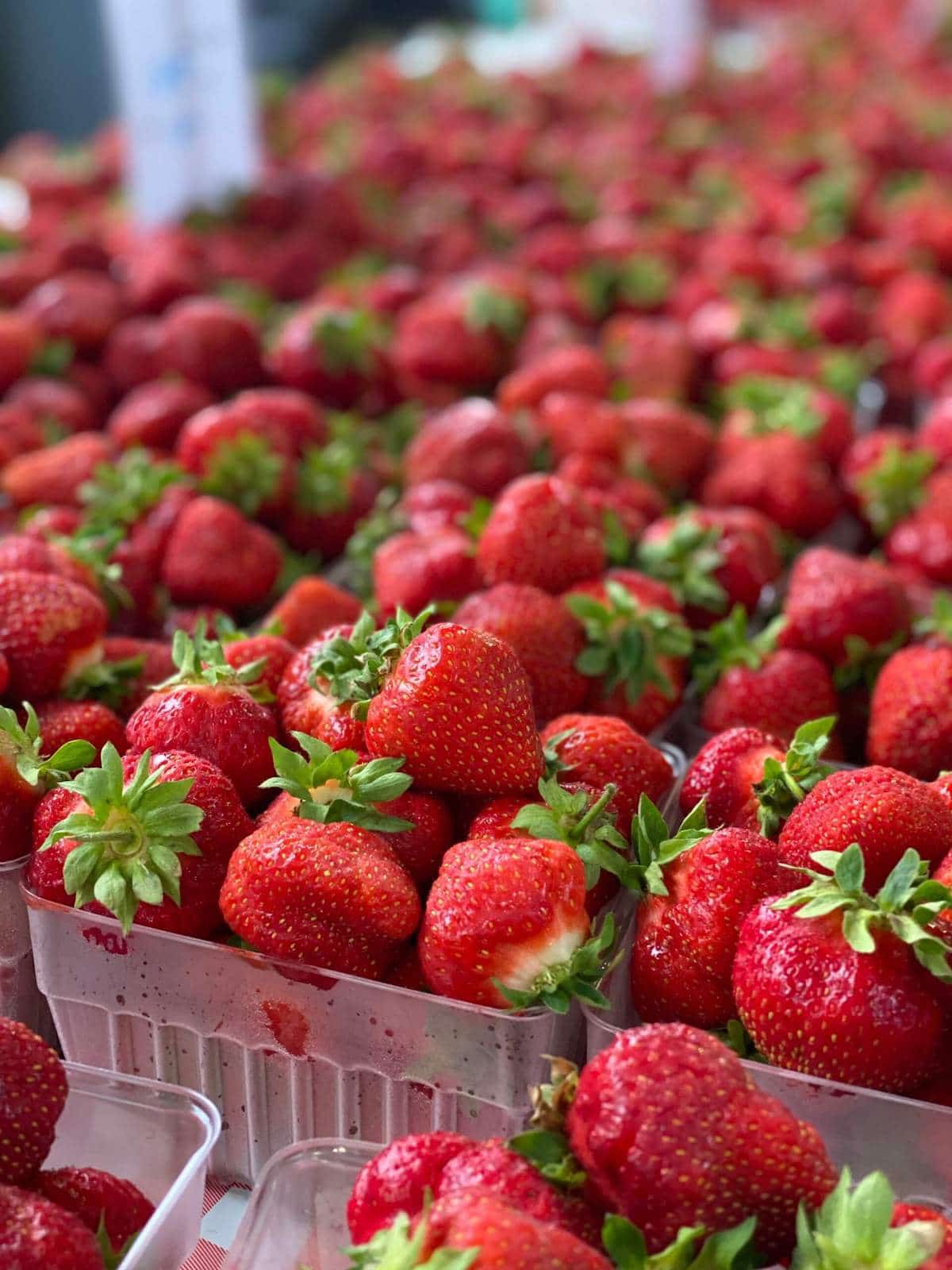 Farmers Market Strawberries