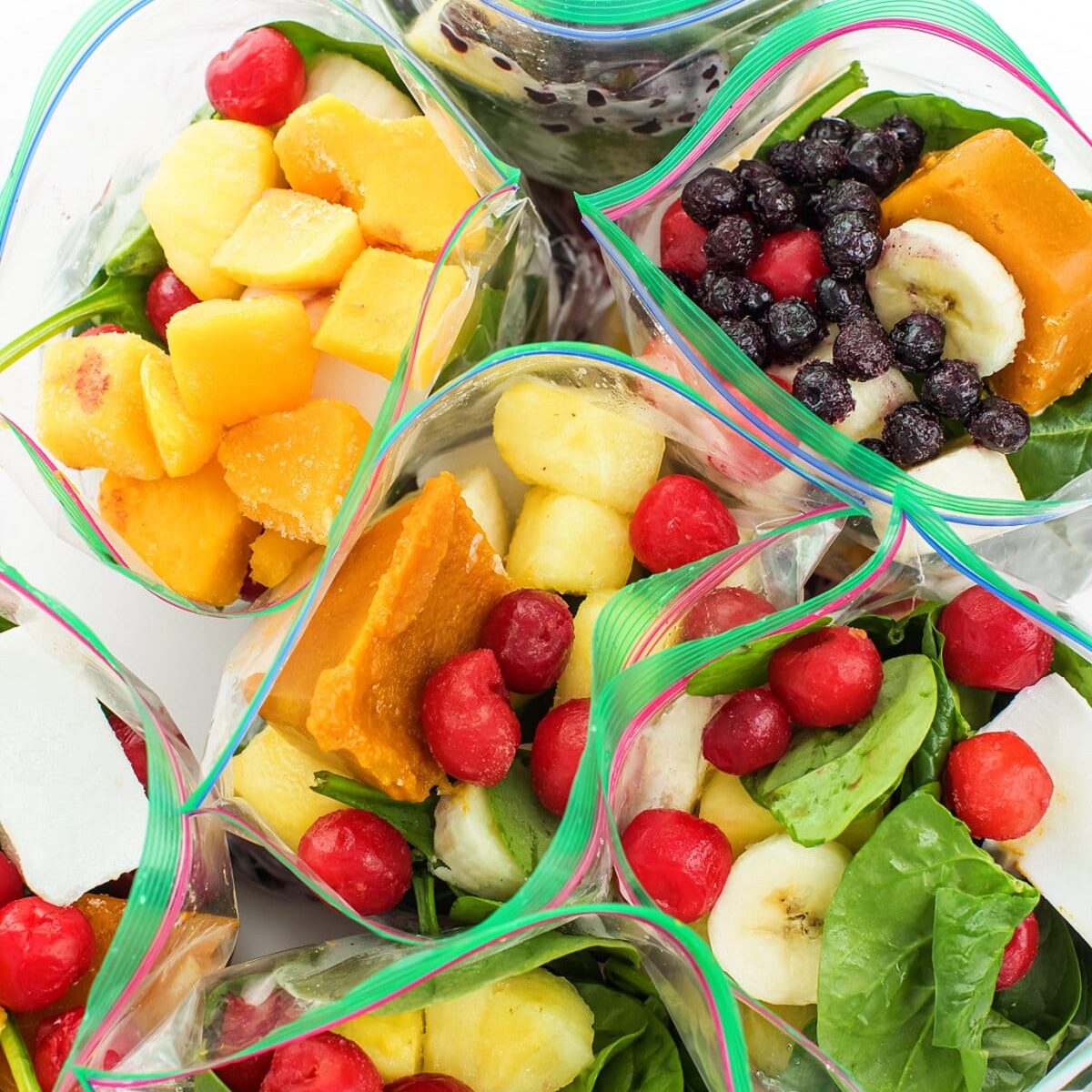 smoothie freezer bags