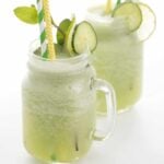 Frozen Cucumber Lemonade Gin Slushie