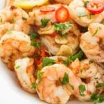 Sauteed Shrimp with Garlic and Chilis