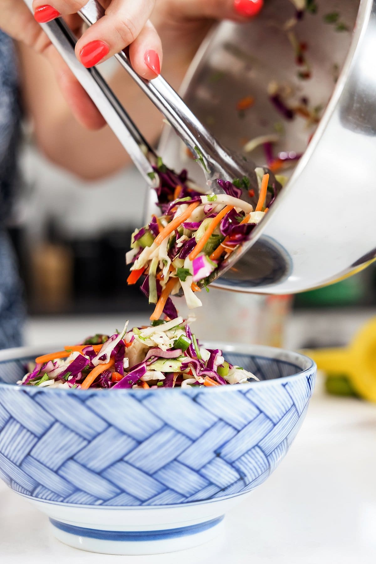 Herbed Slaw with Jalapeno Lime Vinaigrette