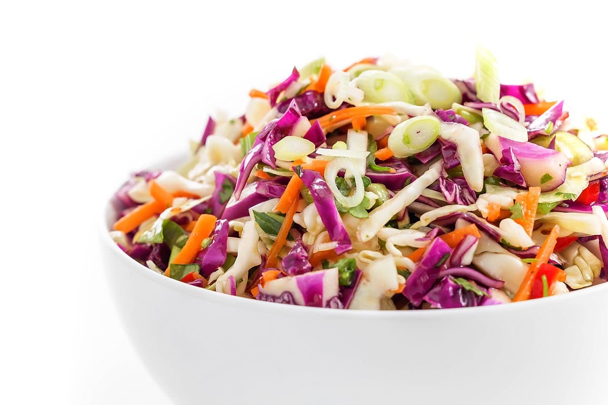 Herbed Slaw with Jalapeno Lime Vinaigrette