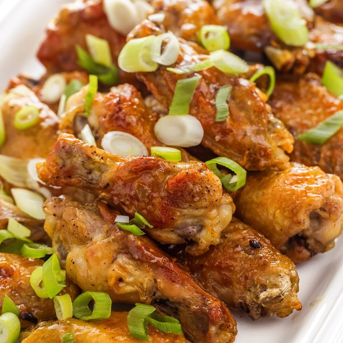 Honey Garlic Baked Chicken Wings