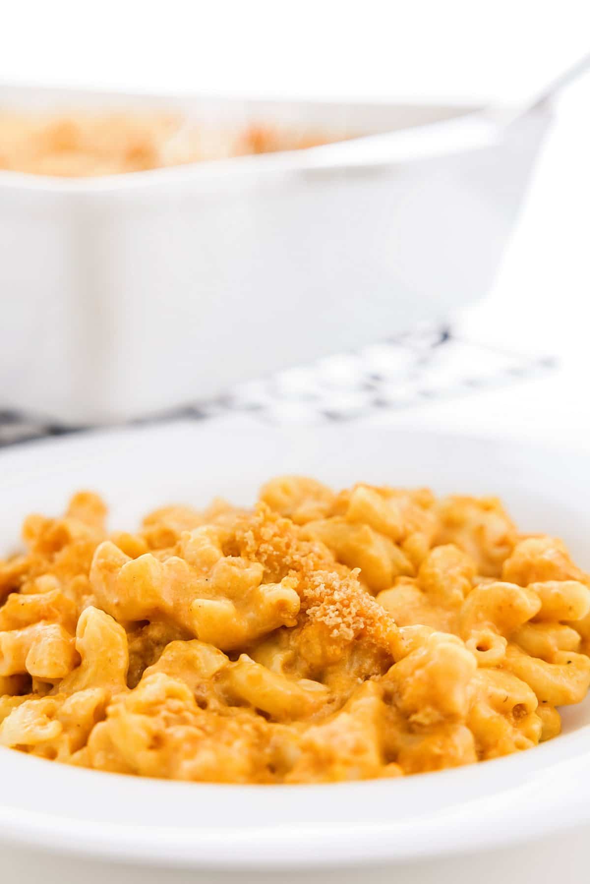 Baked Mac and Cheese with Pumpkin