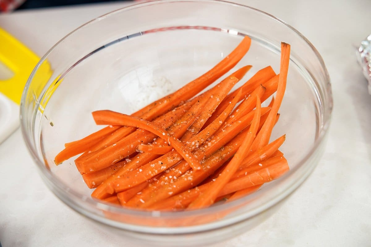 Seasoned carrots