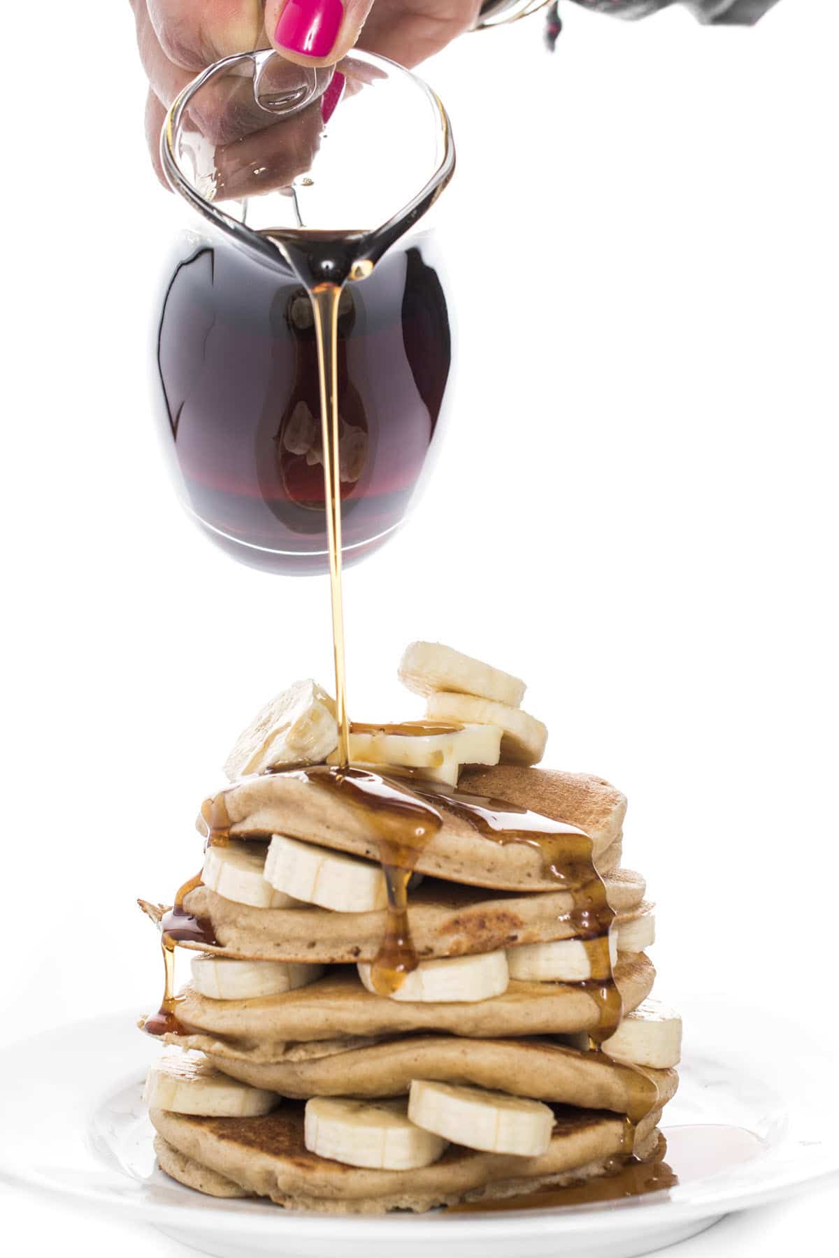 Banana Buckwheat Pancakes