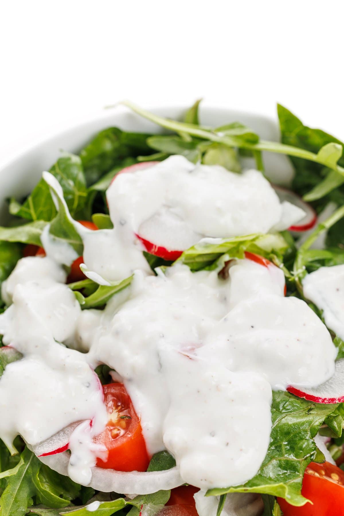 Healthy blue cheese dressing.