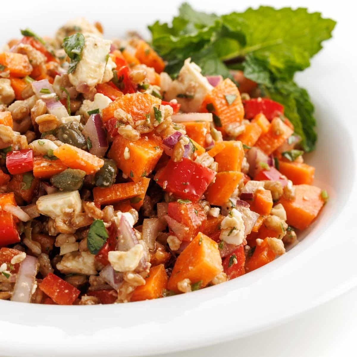 Wheat Berry Salad with Feta