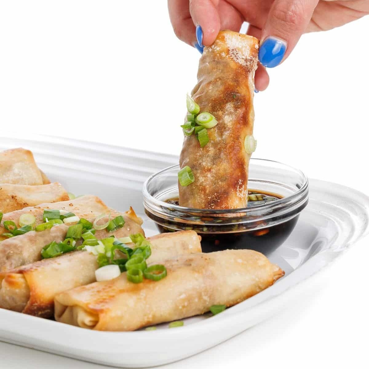 Crispy Oven Baked Egg Rolls