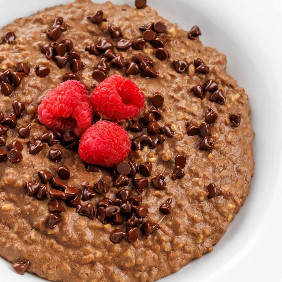High Protein Chocolate Steel Cut Oats