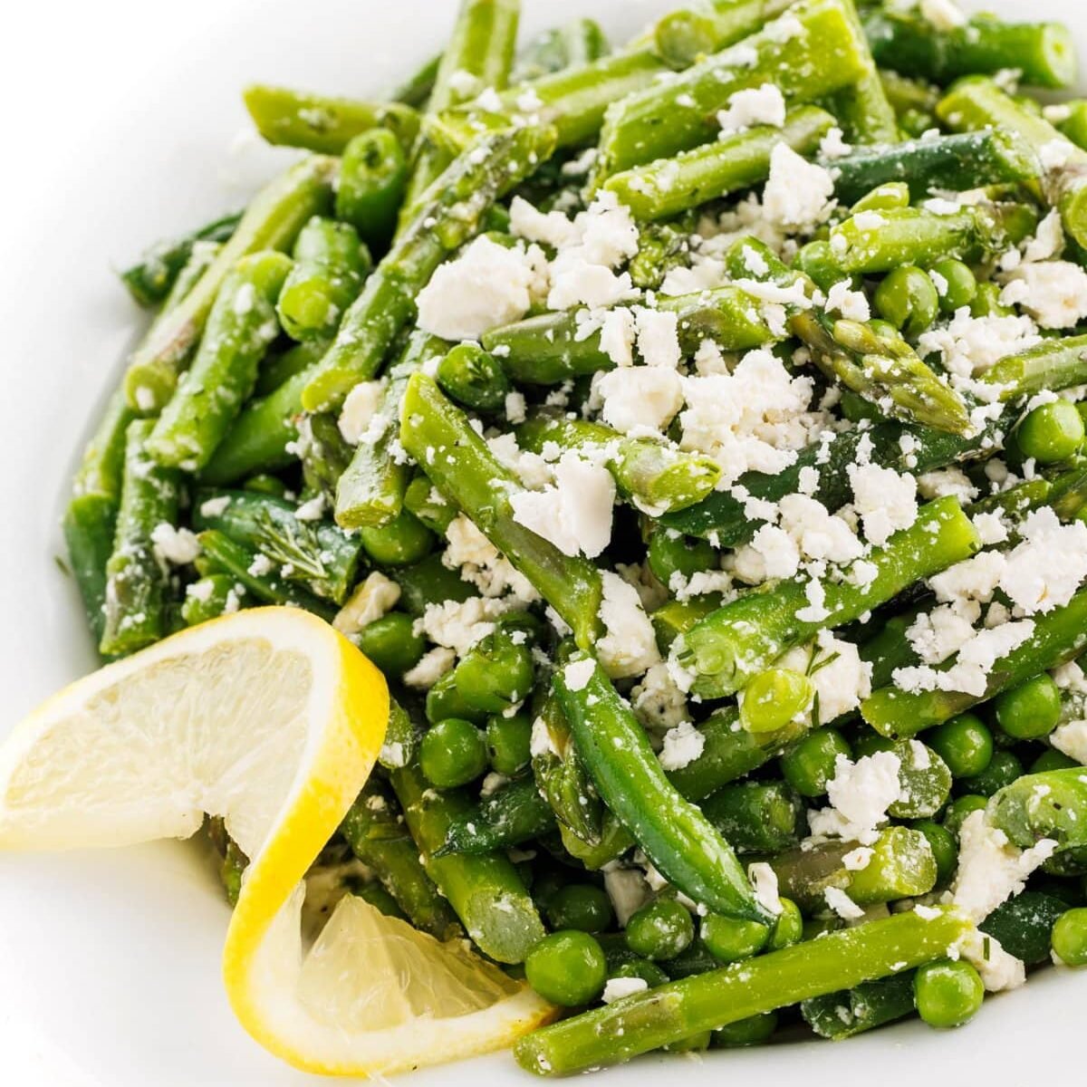 Asparagus Salad with Green Beans and Dill