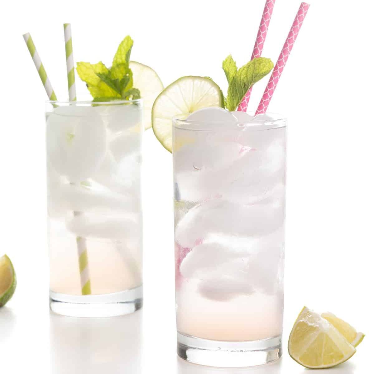 Blood Orange Vodka Soda