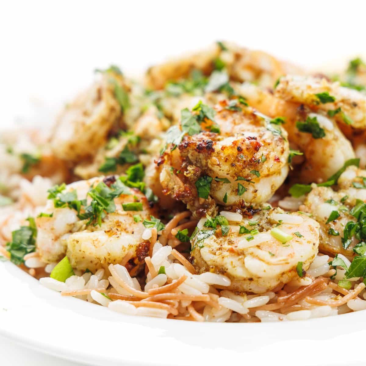 Lebanese Air Fryer Shrimp