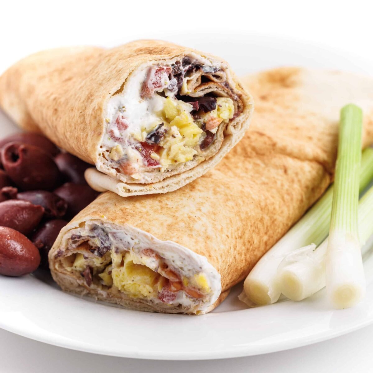 Lebanese Breakfast Pita with Labneh