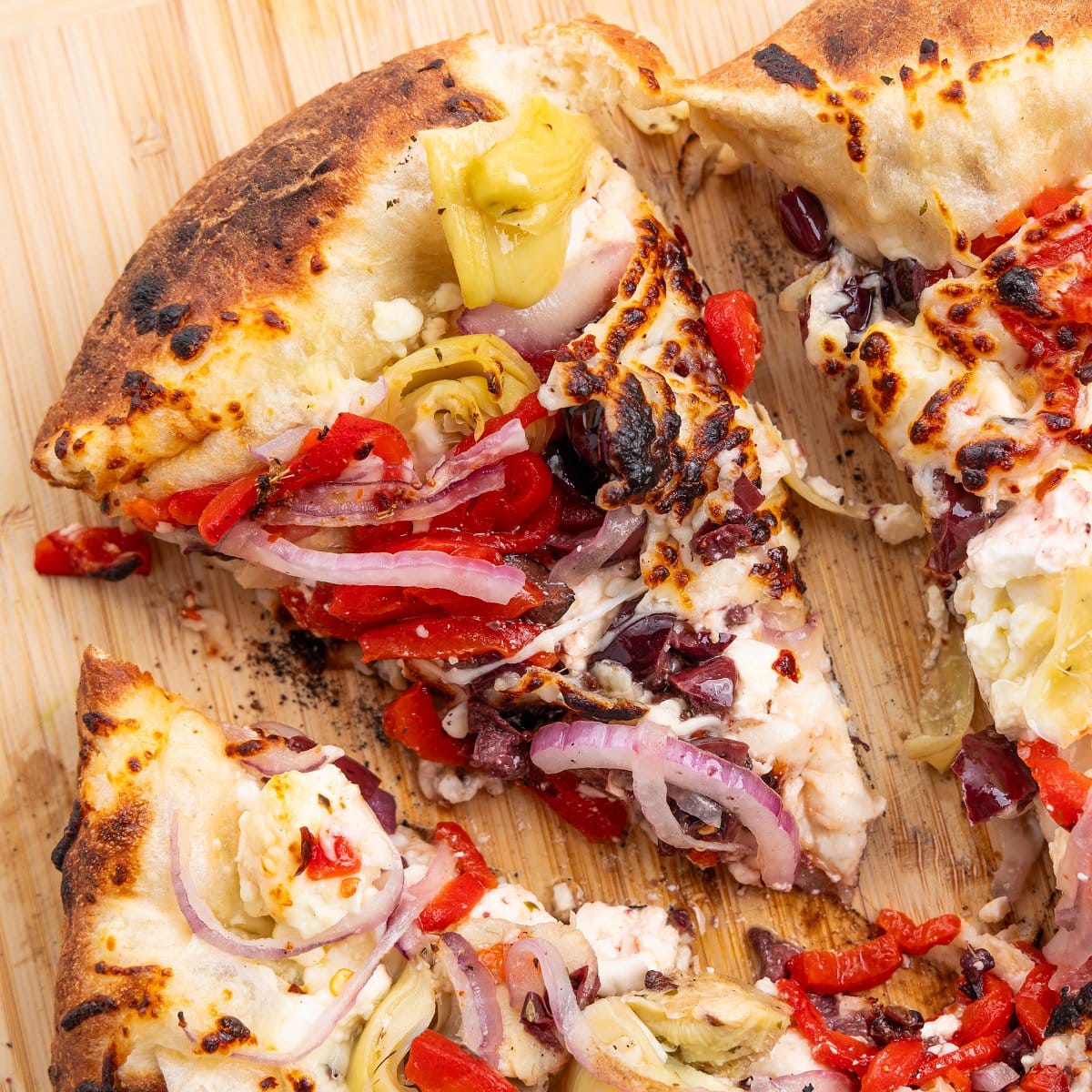 Mediterranean Veggie Pizza