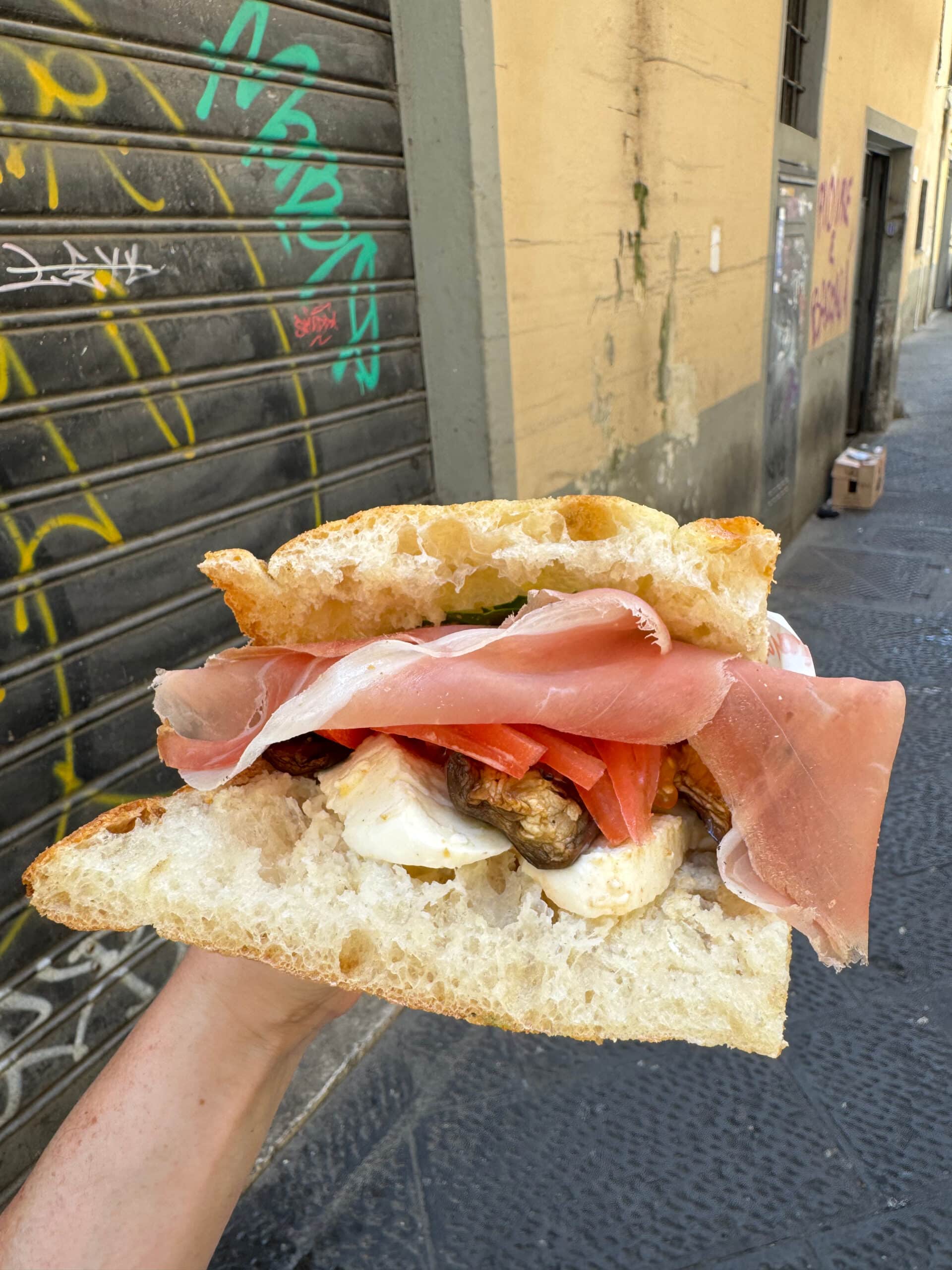 Viral sandwich from All'Antico.