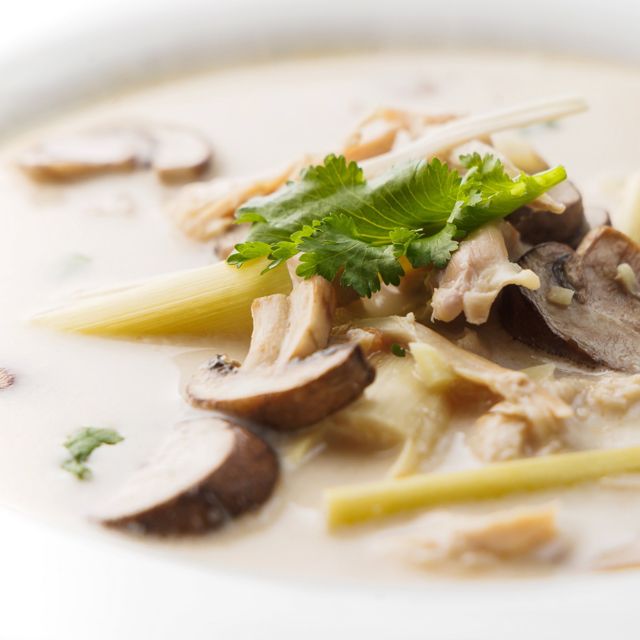 Tom Kha Gai Thai Chicken Coconut Soup